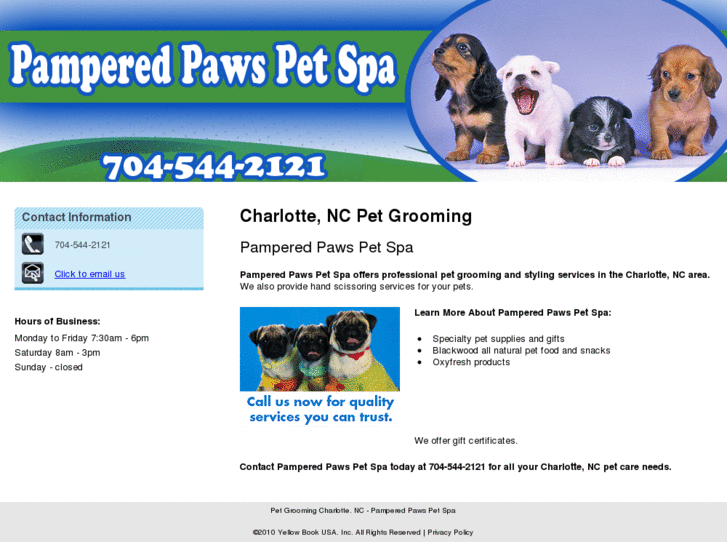 www.petgroomingsouthcharlotte.com