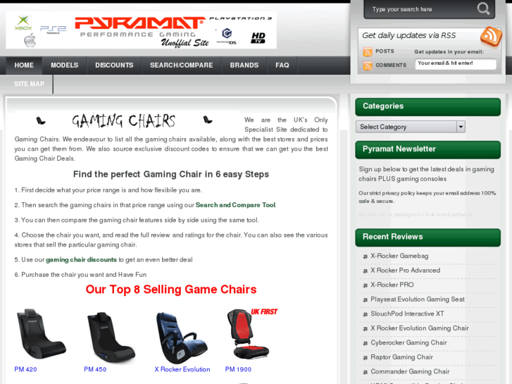 www.pyramatgamingchairs.co.uk