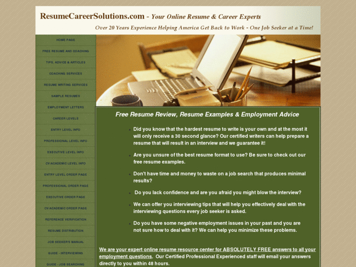 www.resumecareersolution.com