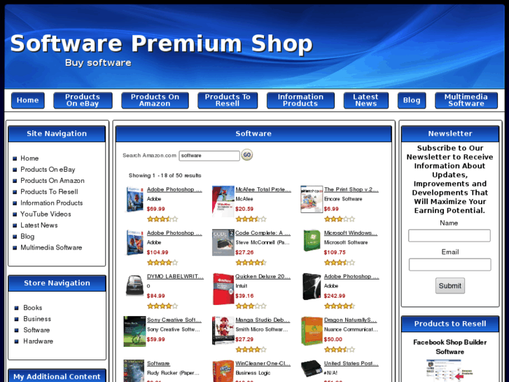 www.softwarepremiumshop.com