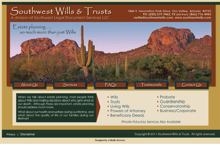 www.southwestwills.com