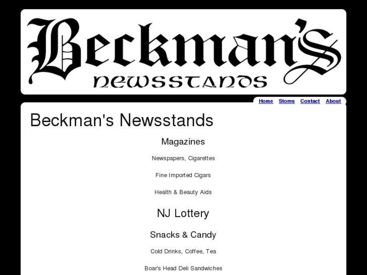 www.beckmansnewsstands.com