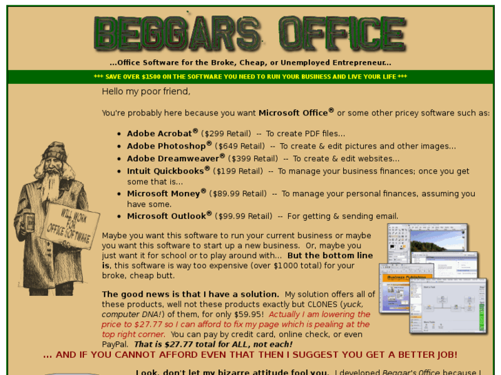 www.beggarsoffice.com