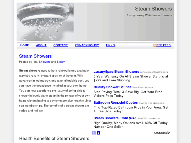 www.cheapsteamshowers.com