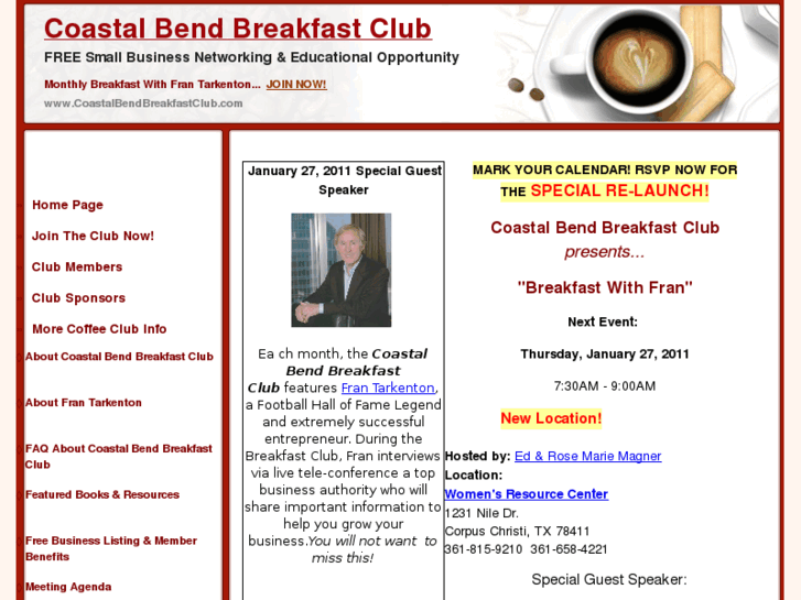 www.coastalbendbreakfastclub.com