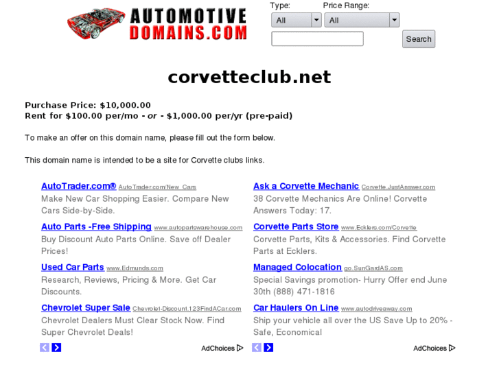 www.corvetteclub.net