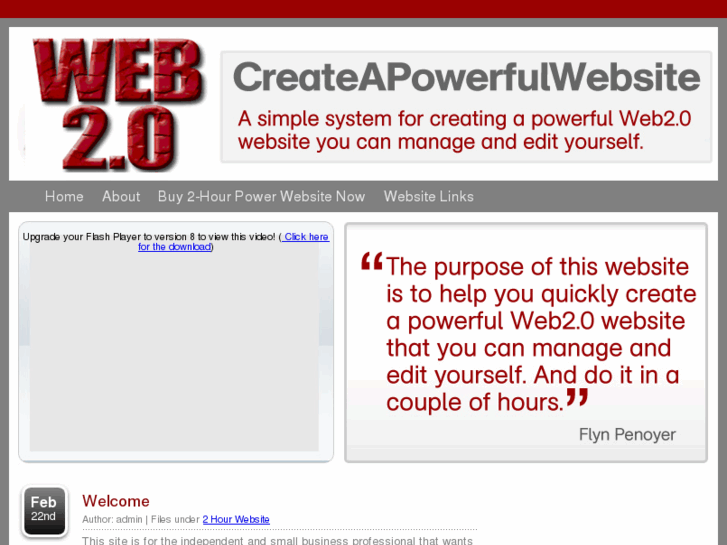 www.createapowerfulwebsite.com