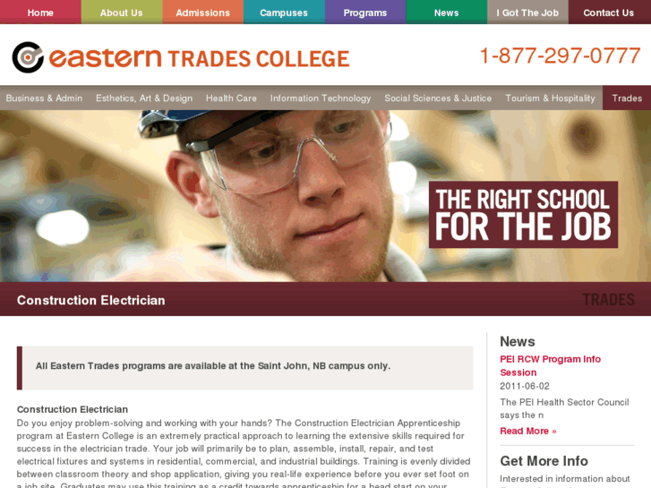 www.easterntradecollege.com