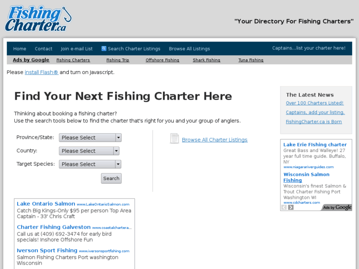 www.fishingcharter.ca