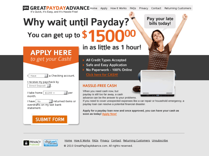 www.greatpaydayadvance.com