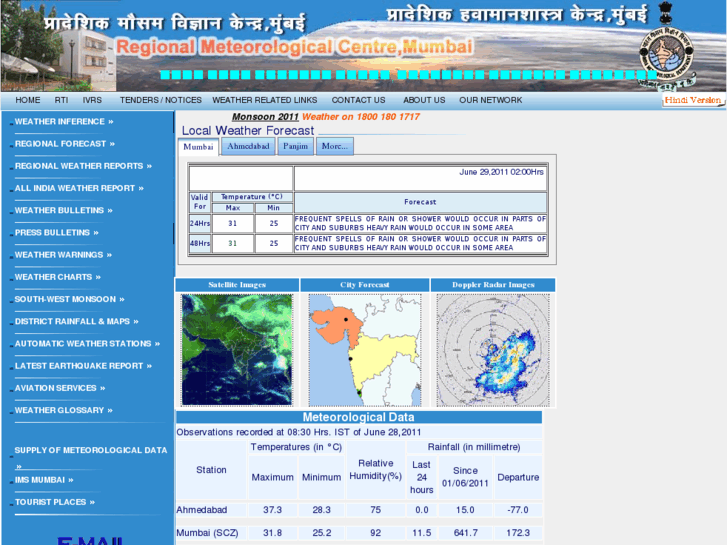 www.imdmumbai.gov.in