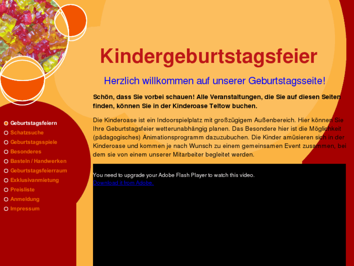 www.kindergeburtstagsfeier.info