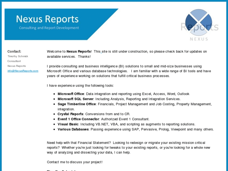 www.nexusreports.com