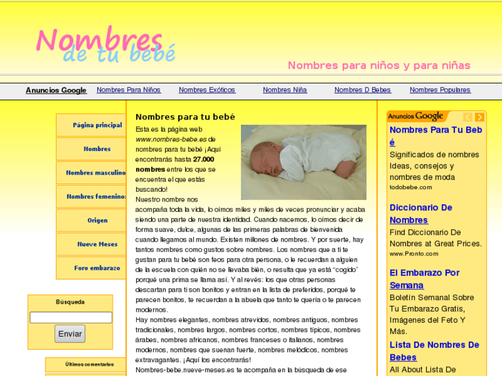 www.nombres-bebe.es