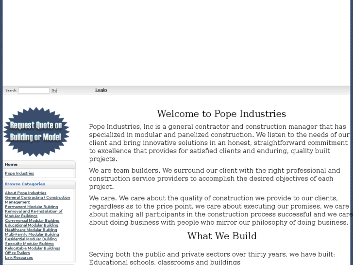 www.popeindustries.net