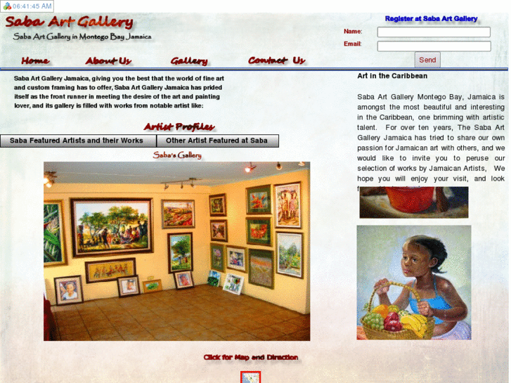 www.sabaartgalleryjamaica.com