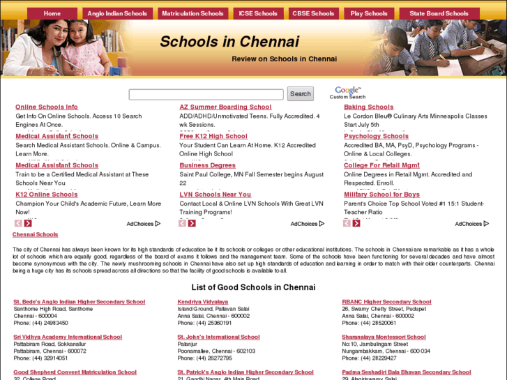 www.schoolsinchennai.org