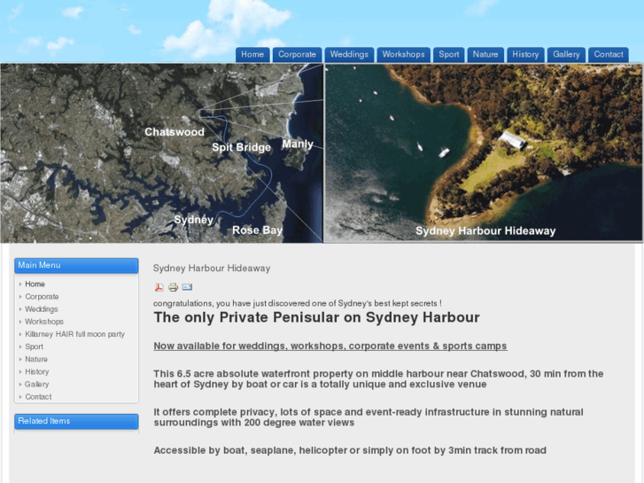 www.sydneyharbourhideaway.com