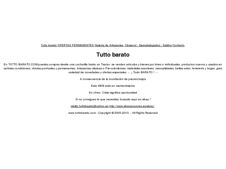 www.tuttobarato.com