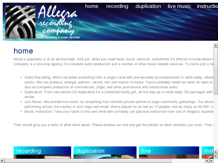 www.allegrarc.net