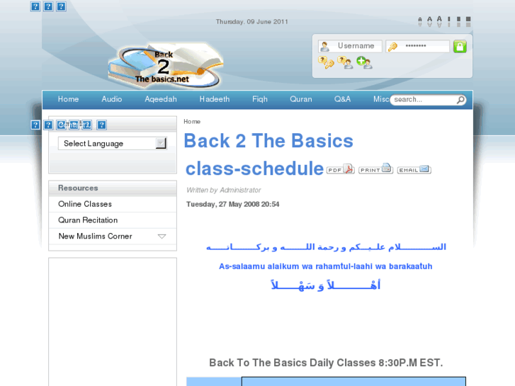 www.back2thebasics.net