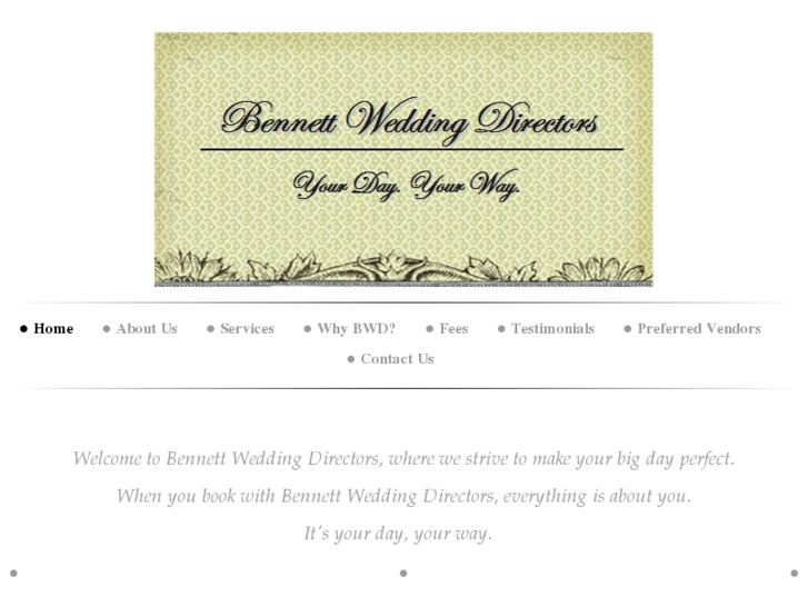 www.bennettweddingdirectors.com