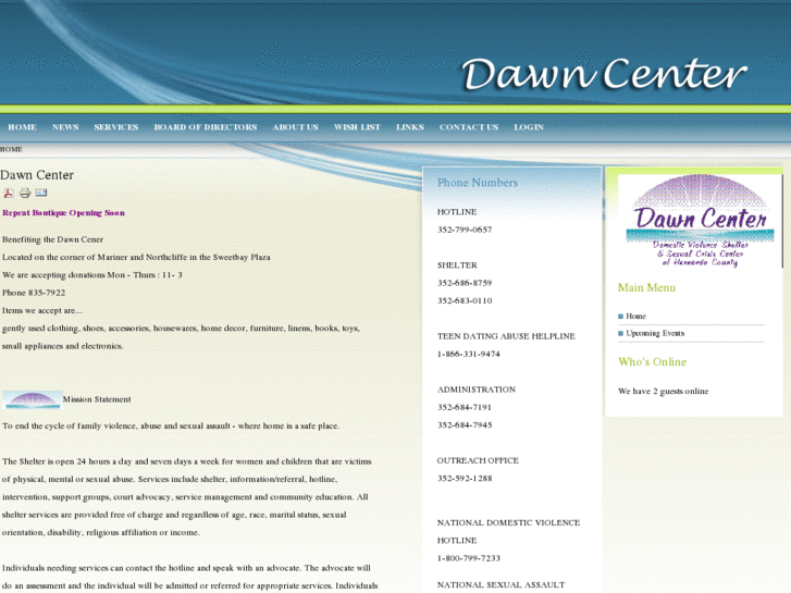 www.dawncenter.org