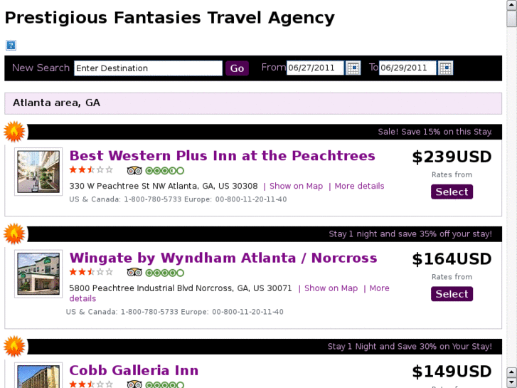 www.fantasytravel.info