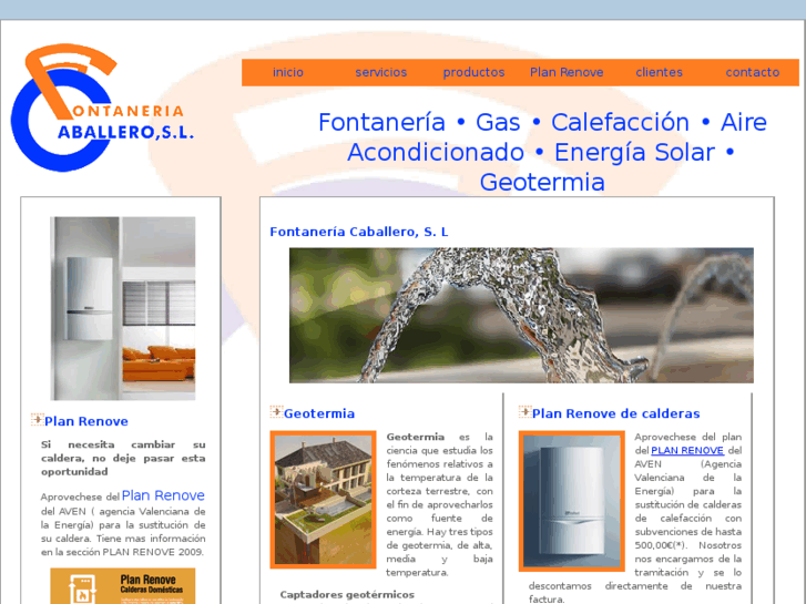 www.fontaneriacaballero.com