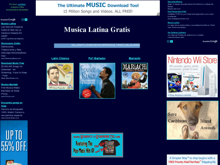 www.gratislatinmusica.com