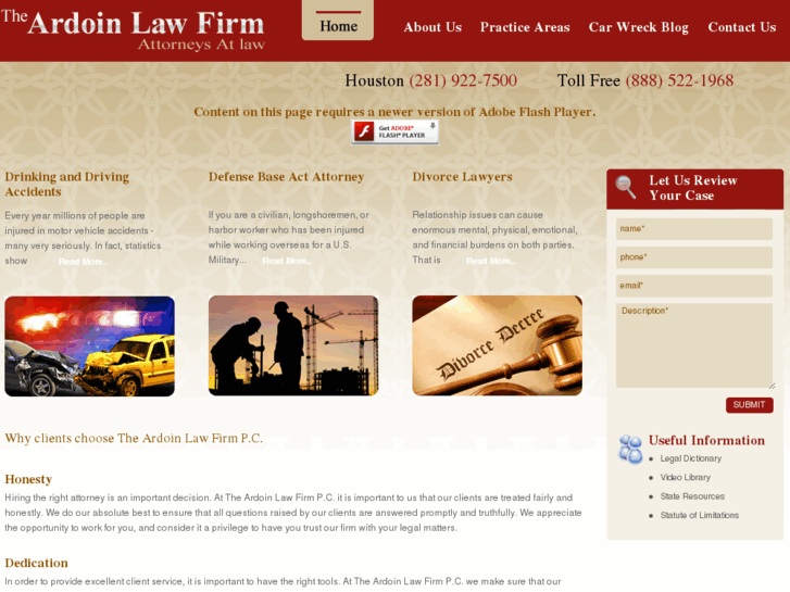 www.lawfirminhouston-carwrecks.com