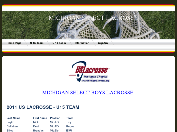 www.michiganselectlax.com