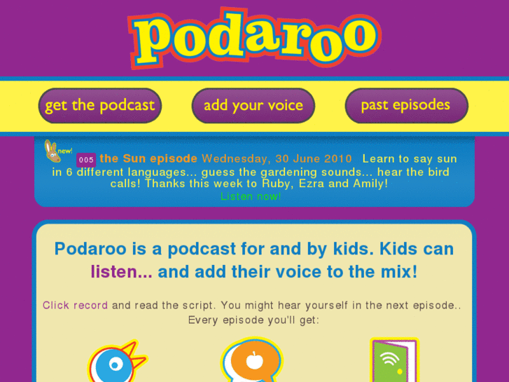 www.podaroo.org