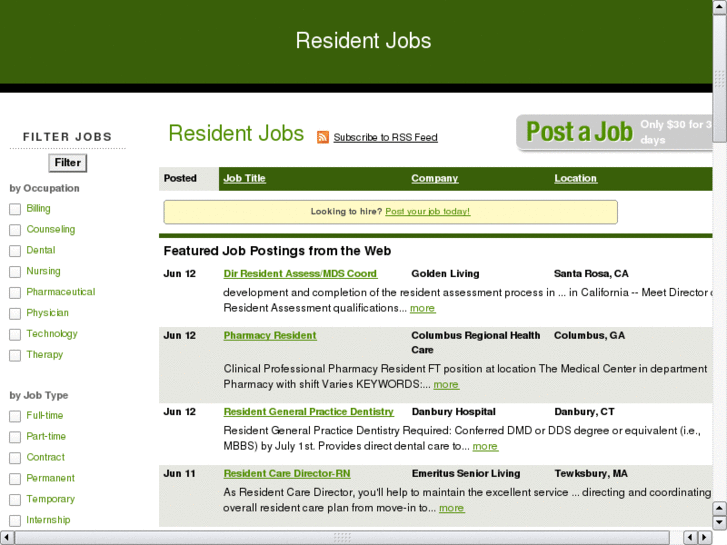 www.residentjobs.com