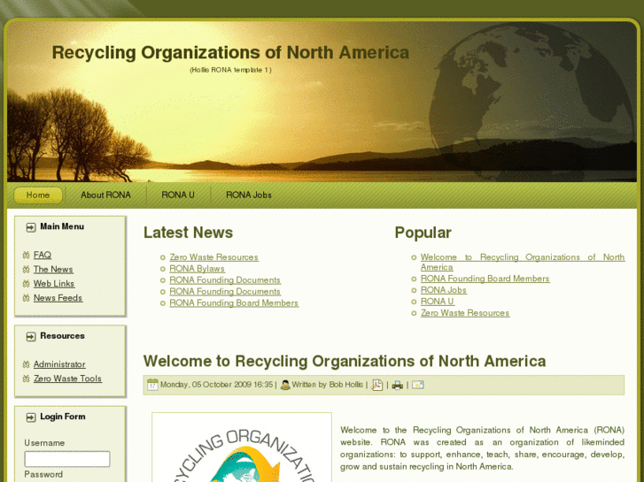 www.ronarecycles.org