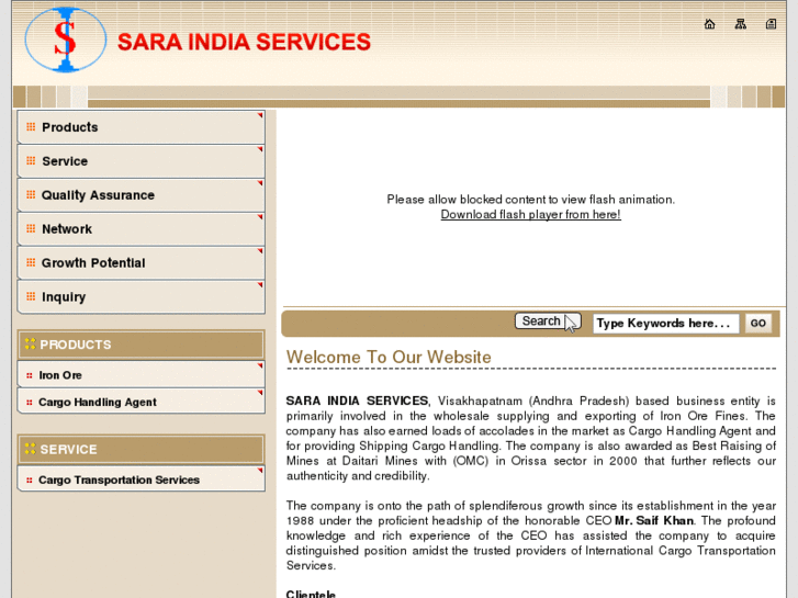 www.saraindiaservices.com