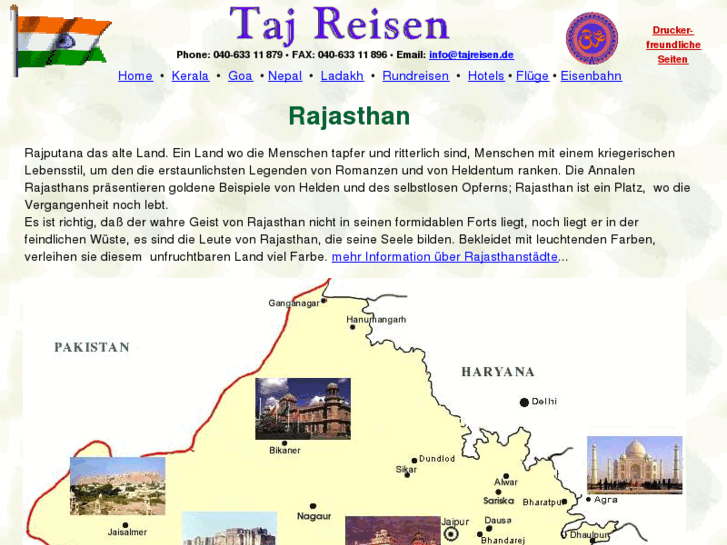 www.taj-travels.com