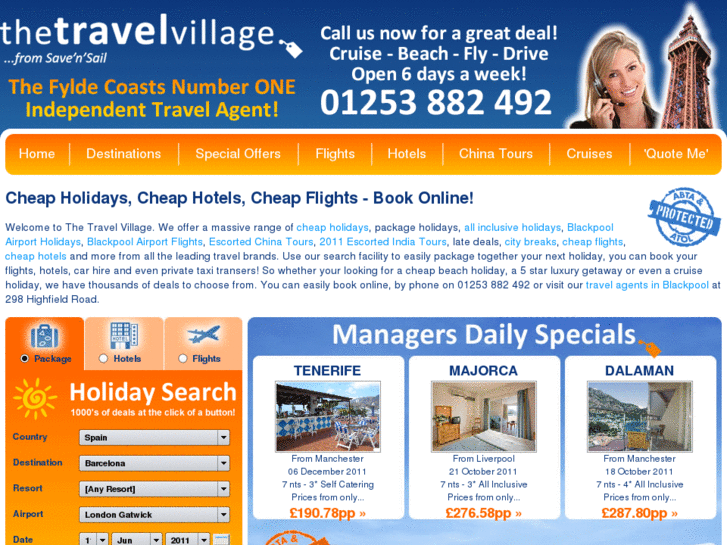 www.thetravelvillage.com