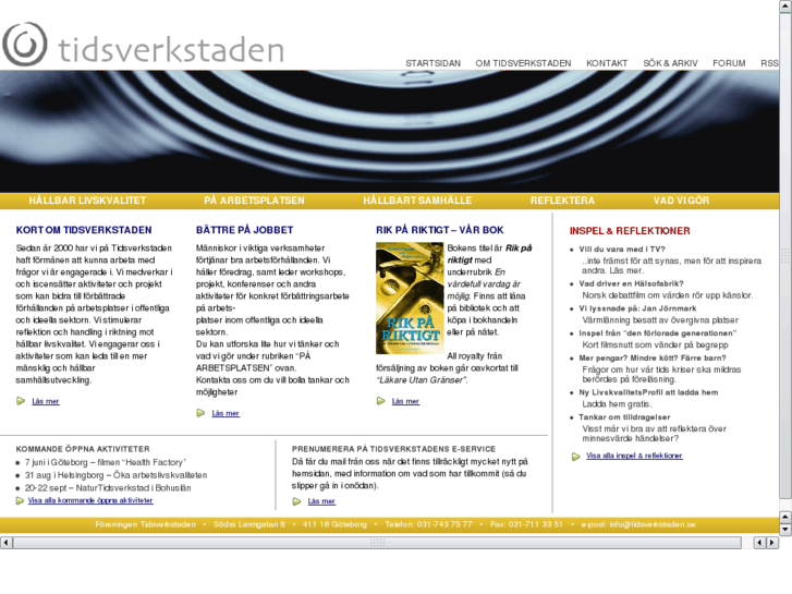 www.tidsverkstaden.se