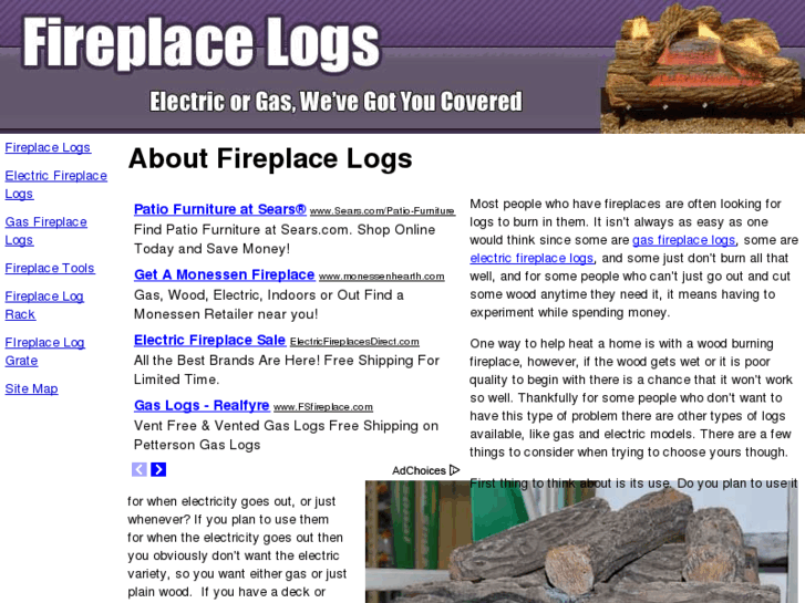 www.allfireplacelogs.com