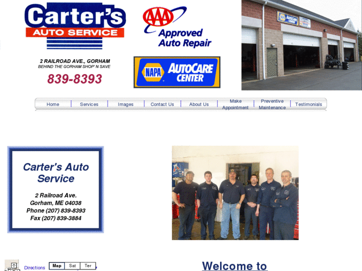 www.cartersautoservicemaine.com