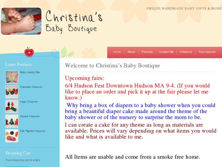 www.christinasbabyboutique.com