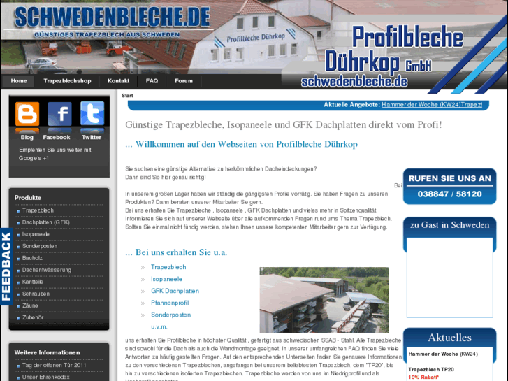 www.guenstige-trapezbleche.com