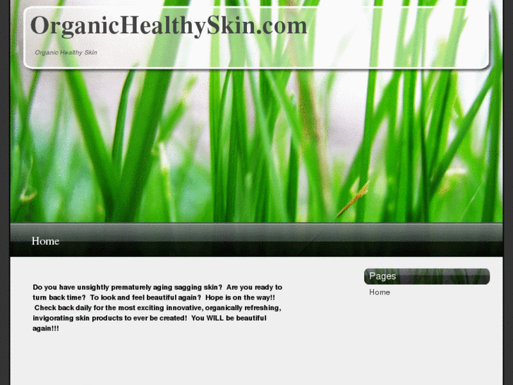 www.organichealthyskin.com