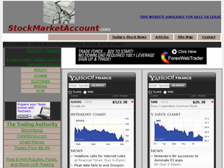 www.stockmarketaccount.com