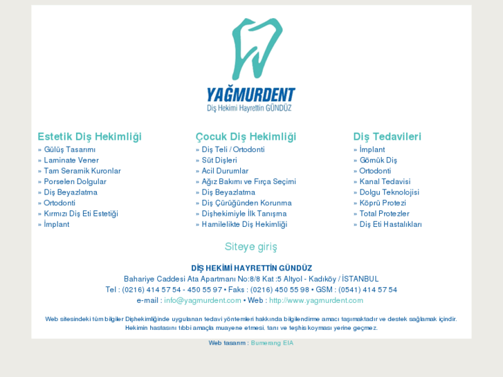 www.yagmurdent.com