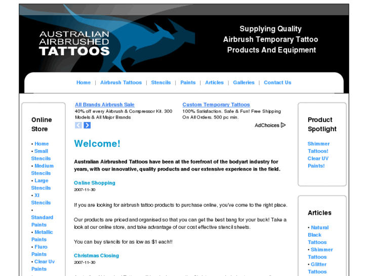 www.australianairbrushedtattoos.com