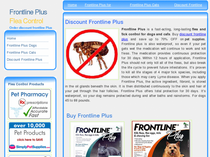 www.frontline-flea-control.org