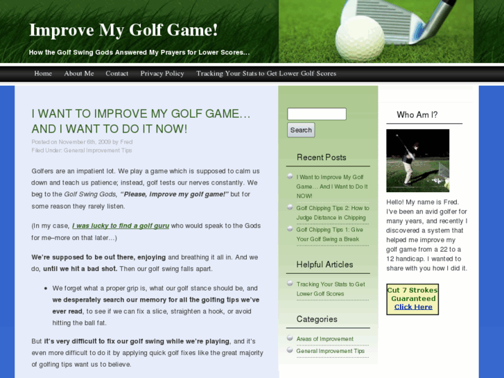 www.improvemygolfgame.org