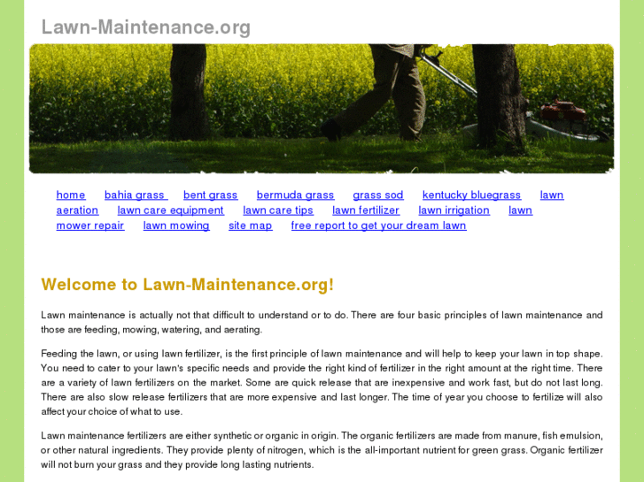 www.lawn-maintenance.org